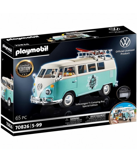 PLAYMOBIL - 70826 - Volkswagen T1 Combi - Edition spéciale