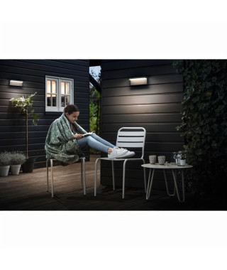 PHILIPS Applique LED Bustan - 2700K 2x4,5W - Anthracite