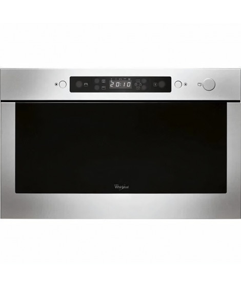 WHIRLPOOL AMW423IX - Micro-ondes encastrable - 22L - 750W - Gris