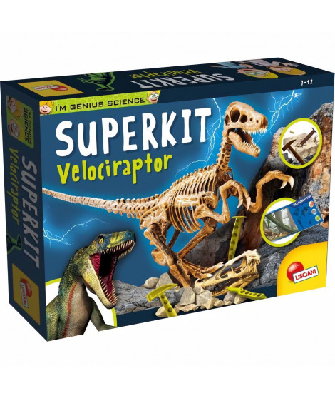 I'M GENIUS Super Kit Velociraptor New Pour Enfant