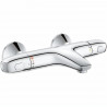 GROHE Mitigeur thermostatique bain/douche Grohtherm 1000 34439003 - Limiteur de température - Economie d'eau - Chrome