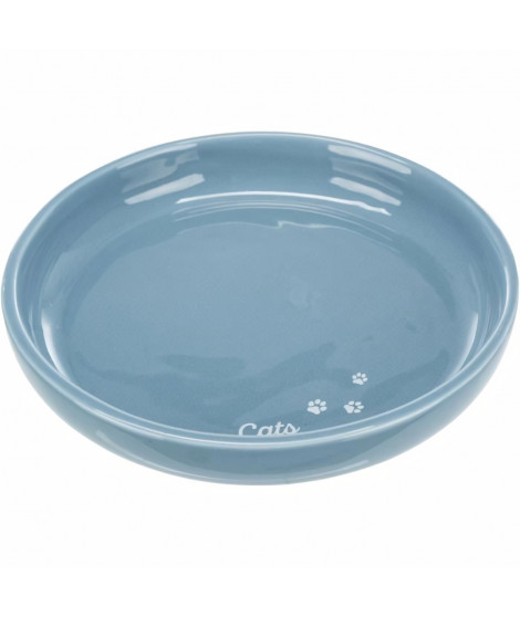 TRIXIE Gamelle plate en céramique - XXL - 0,35 l - Ø 18 cm - Pour chien