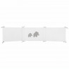 NATTOU Tour de lit réversible Tembo - 180 x 40 cm - En coton et polyester