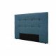 Tete de lit 165 x 120 cm - Bleu Marine - Pour couchage 140 et 160 - HERA