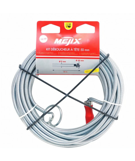 MEJIX Déboucheur canalisation 10 m Ø50 mm