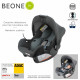 NANIA Siege auto Beone Groupe 0+ - Naissance a 13 kg - Gris