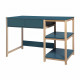 ANKARA Bureau - Bleu - L 120 x P 60 x H 75 cm