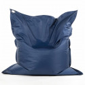 COTTON WOOD Java Pouf XL - 110 x 130 cm - Bleu marine