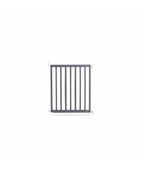 GEUTHER Barriere extensible en Hetre coloris gris pour porte et escalier - Réglable : 63,5 - 105,5 cm