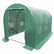 Serre de Jardin tunnel - 6 m2 - Toile en poly?thyl?ne 140g & tube acier diam 18mm