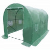 Serre de Jardin tunnel - 6 m2 - Toile en poly?thyl?ne 140g & tube acier diam 18mm