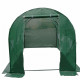 Serre de Jardin tunnel - 6 m2 - Toile en poly?thyl?ne 140g & tube acier diam 18mm