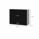 EXTRA - Meuble haut de cuisine 80cm 2 Portes a projection  -  Noir Mat