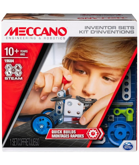 MECCANO Kit d'inventions   Set 1 Montages rapides