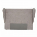 Tete de lit 200x150 cm - Tissu Beige gris - STELLA