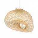 Suspension en bambou - 40 x 25 cm - H 140 cm - Beige