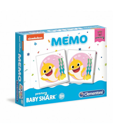 Clementoni - 18100 - Memo Baby Shark