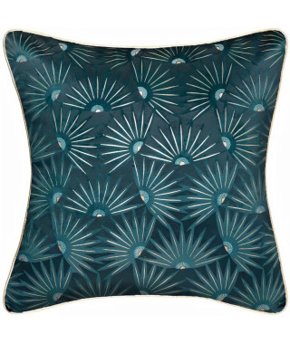 Housse de coussin velours - 40 x 40 cm - Or feel