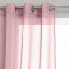 Voilage Etamine - 140 x 240 cm - Rose