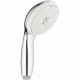 GROHE Douchette a main 3 jets Tempesta 100 28261002 - Anti-calcaire - Montage universel - Chrome