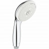 GROHE Douchette a main 3 jets Tempesta 100 28261002 - Anti-calcaire - Montage universel - Chrome