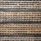 ATMOSPHERA Tapis jute Chenil - 70x140 cm - Noir