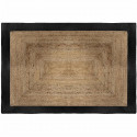 ATMOSPHERA Tapis jute Bord - 120x170 cm - Noir