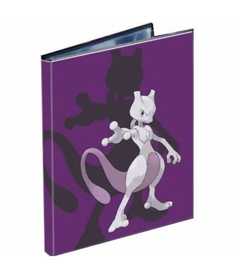 Pokémon : Portfolio Mewtwo 80 cartes - Jeu de Cartes a Collectionner - Accessoire de Rangement