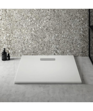 Receveur 80 x 80 cm - ULTRAFLAT NEW - extra-plat 2,5 cm - blanc brillant brillant - Ideal Standard