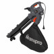 MANUPRO Aspirateur souffleur électrique - Broyeur de feuilles - 3300W