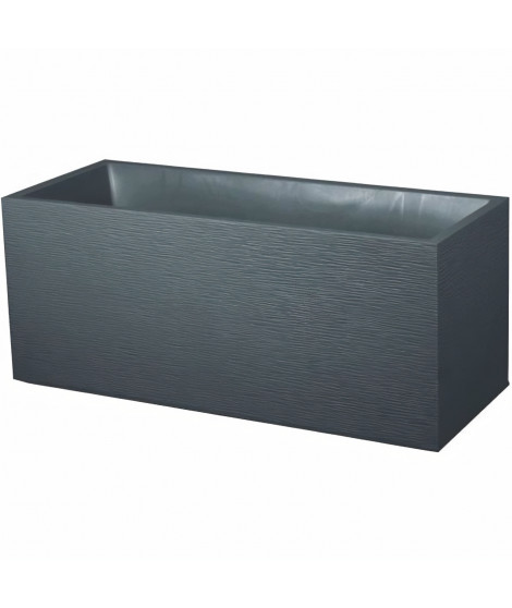 EDA Jardiniere Graphit - 99,5 x 39 x 43 cm - 97,6 L - Gris anthracite