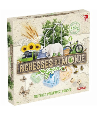 Jeu de société - RICHESSES DU MONDE GREEN