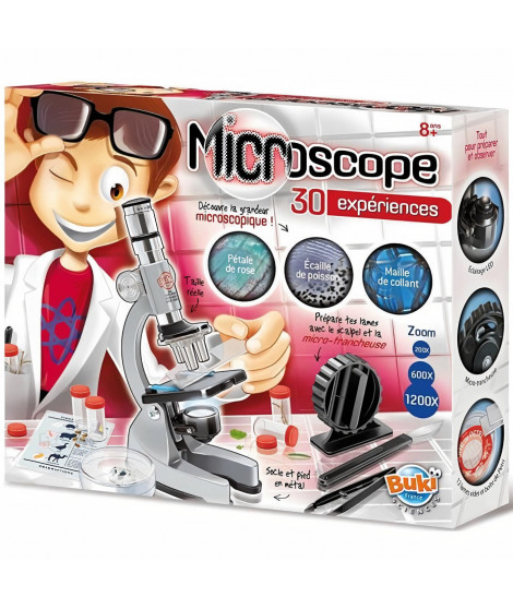 BUKI FRANCE Microscope 30 expériences