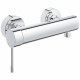 GROHE Mitigeur douche mural Essence 33636001 - Limiteur de température - Clapet anti-retour - Chrome