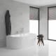 GROHE Mitigeur bain/douche mural Essence 33624001 - Limiteur de température - Clapet anti-retour - Chrome