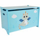 LEON LE DRAGON Coffre a jouets en bois ± 40 x 58 x 36 cm pour enfant