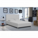 Lit adulte 180x200 - Simili blanc - TYYLI