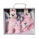 Disney - Minnie Brille dans la nuit - Peluche Et Doudou (Coffret cadeau)