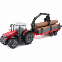 1/43 COLLECTION FERME - Tracteur Massey Fergusson + remorque a friction