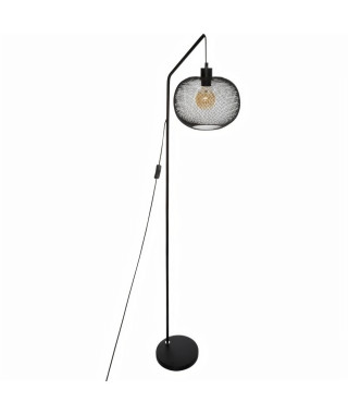 Lampadaire Arc Metal Emie - Noir - H 157 cm