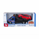 1/43 STREET FIRE - Camion dépanneuse : Version bleue Assistance avec Clio rouge