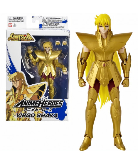 BANDAI Anime Heroes - Figurine SAINT SEIYA - Virgo Shaka