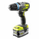 RYOBI One+ Duo Brushless perceuse a percussion + meuleuse 125mm sans fil 18V - R18CK2BL-252S - batteries 2 et 5 Ah -sac de ra…