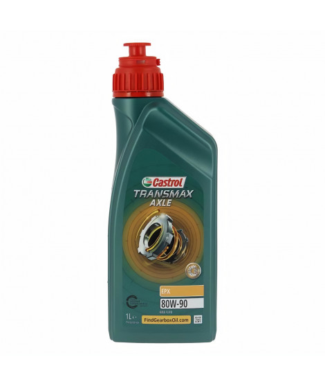 CASTROL Huile-Additif Transmax Axle EPX - Synthetique / 80W90 / 1L