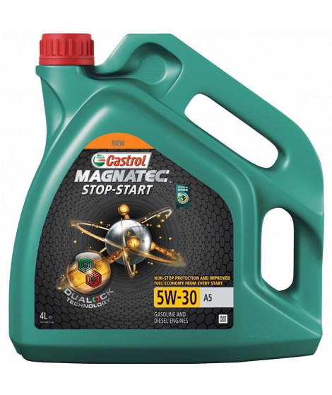 CASTROL Huile-Additif Magnatec Stop-start A5 - Synthetique / 5W30 / 5L