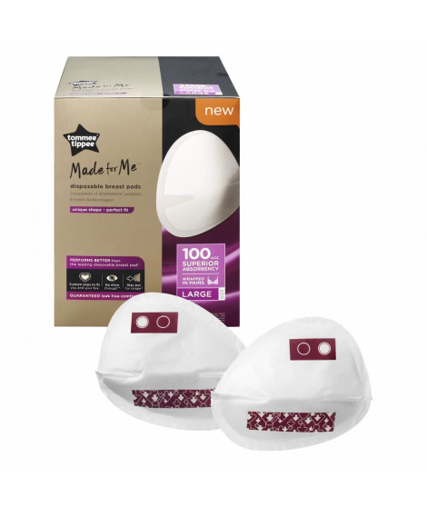 TOMMEE TIPPEE Coussinets d'Allaitement Jetables x100 Taille L