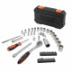 Coffret Cliquet - Douilles et Embouts MANUPRO - 53 outils et accessoires - En acier et chrome-vanadium