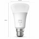 PHILIPS Hue White - Ampoule LED connectée 9,5W - B22 - Compatible Bluetooth - Pack de 2