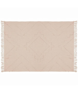 Tapis Tuft Inca - Ivoire - En coton - 120 x 170 cm