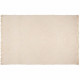 Tapis Tuft Inca - Ivoire - En coton - 120 x 170 cm